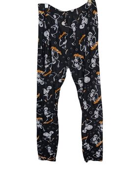 Black Skeleton Skate Pajama Pants - Brand